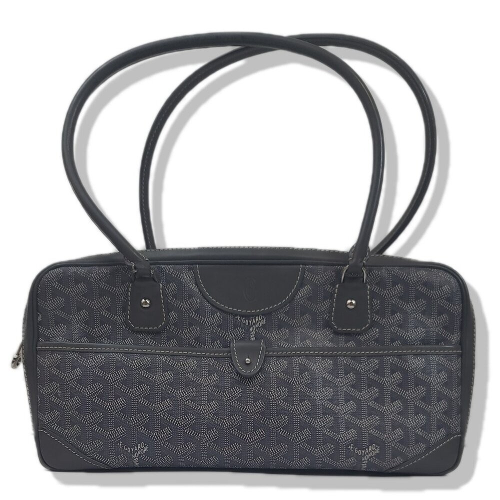 Authentic Goyard Saint Martin Handbag - Rare Gray Color - Made in France (2014)
